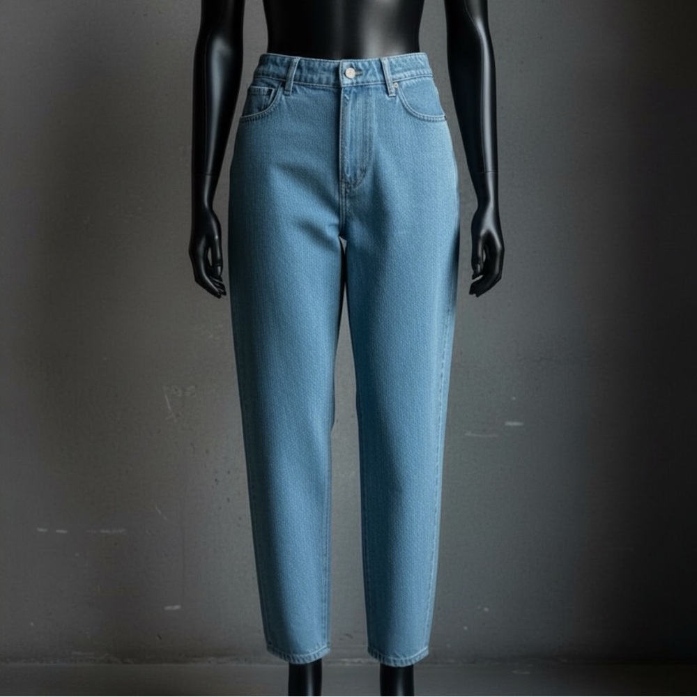 The Simple Folk Perfect Jean Size 4 Organic Cotton Mom Jeans High Waist Portugal